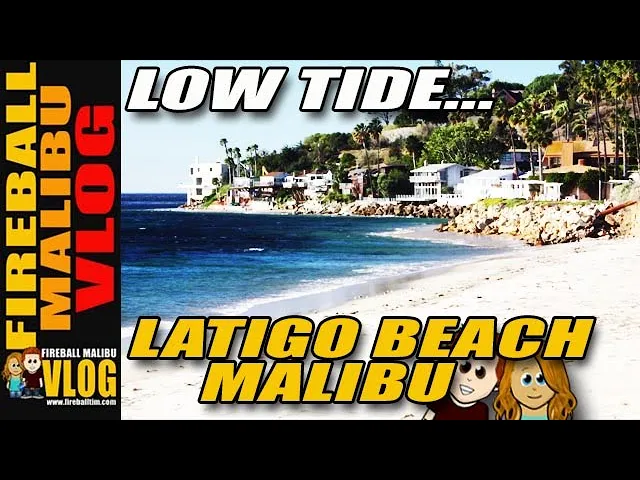 LOWTIDE AT LATIGO BEACH MALIBU - FIREBALL MALIBU VLOG 120 LOWTIDE AT LATIGO BEACH MALIBU - FIREBALL MALIBU VLOG 120
