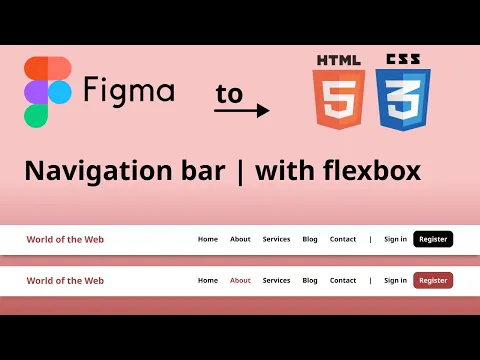 Figma Tasarımından HTML/CSS ile Header Menü Kodlaması (Flexbox)
