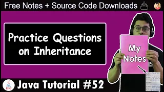 Java Tutorial Exercise Practice Questions on Inheritance