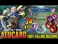 Download Lagu This is Insane!! Alucard 34 Kills + MANIAC, 100% Killing Machine - Build Top 1 Global Alucard ~ MLBB