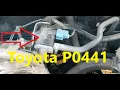 Explaining Toyota P0441 Code Evaporative Emission Control System Incorrect Purge Flow
