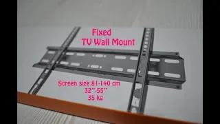 Download How to FIXED WALL MOUNT for (LCD \u0026 LED) TV / SUPER Easy Way MP3