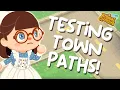 Testing 10 PERFECT PATHS for TOWN CITY Islands Animal Crossing New Horizons