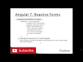 Angular 7 - Nested FormGroup in Model driven Forms or reactive forms