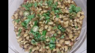 masaladaar white lobia seeds recipe mazedar easy quick recipe easy cooking with anum