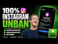 How to Recover a APPEAL Instagram Account 2026 Guide