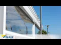 Ziptrak Clear PVC Outdoor Blinds