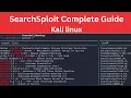 SearchSploit - Searching For Exploits SearchSploit Guide Finding Exploits Kali Linux