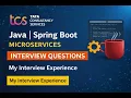 TCS Interview Experience for Java Spring Boot Developers