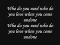 Download Lagu Come Undone