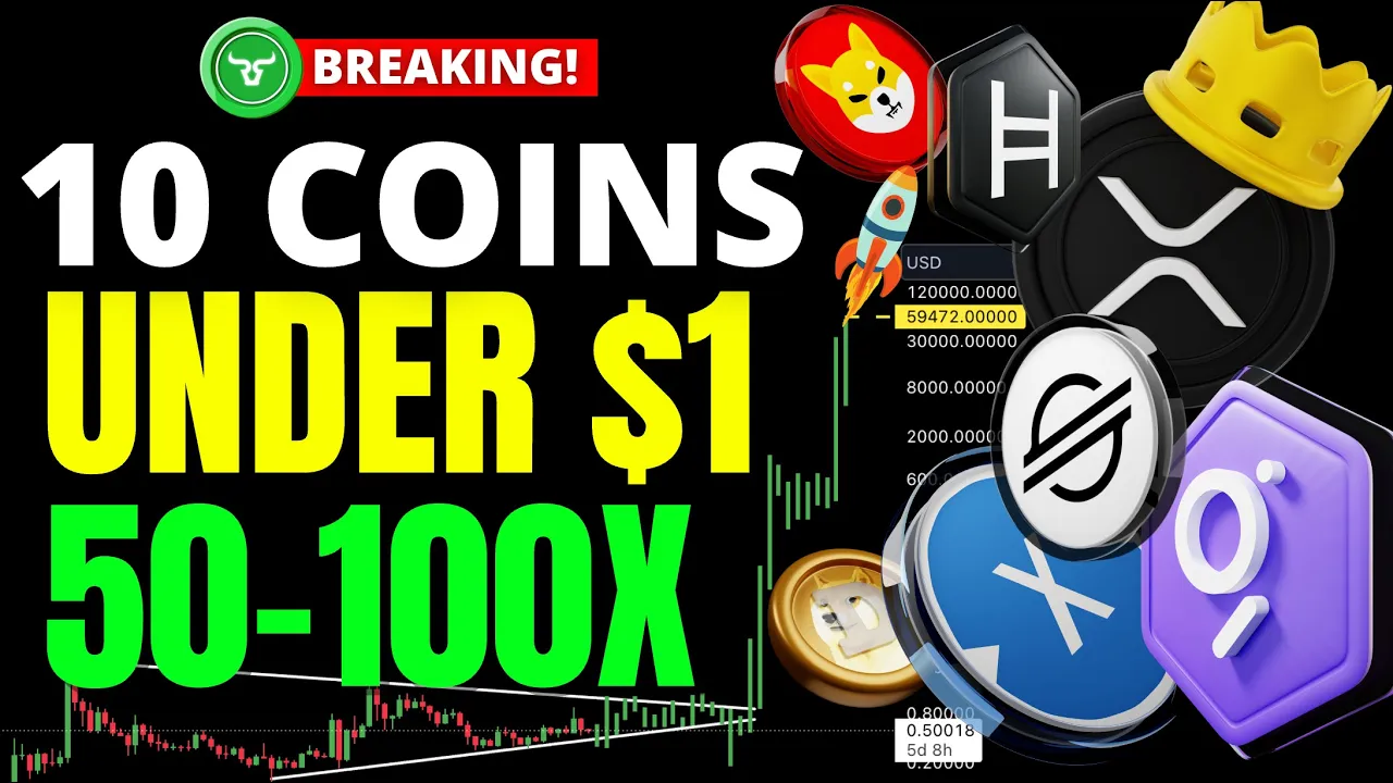 Top 10 Crypto Coins Will Make Millionaires! (BEST CRYPTO TO BUY NOW Under $1 in 2023)