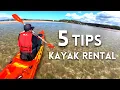What you NEED to know before RENTING a Kayak