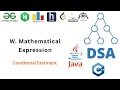 C Mathematical Expression Check Codeforces Problem W Solution DSA Practice