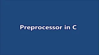 Preprocessor in C C programming Part 47 Learn CSE Malayalam
