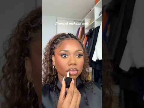 Bronzed makeup look! #makeuptutorial
