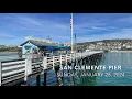 San Clemente Pier - Sunday January 28 2024