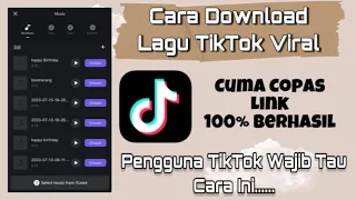 tutorial download lagu di vn lewat link cara download lagu tiktok viral tiktokers pemula