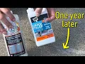Comparing Concrete Crack Repairs 1 Year Later