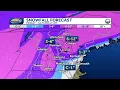 New Hampshire forecast Hour-by-hour timeline for Friday s snow