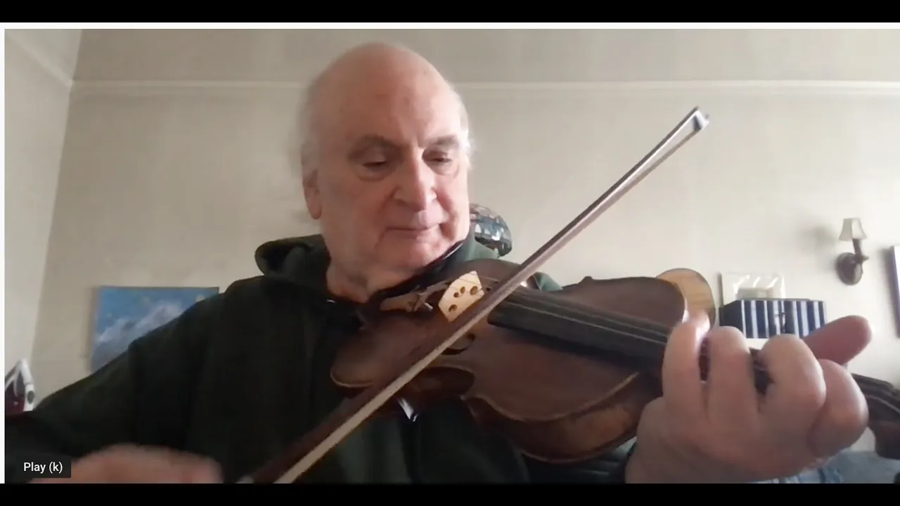 Billy In The Lowground: Jody Stecher fiddle