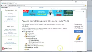 Apache Camel Tutorial - Hello World Example