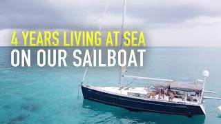 Tiny Home, Big Adventure: Our AMAZING 46′ Boat Tour | Sailing Sunday