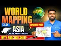 World Mapping 3 0 ASIA Seas Straits UPSC Geography Sudarshan Gurjar IAS
