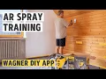 WAGNER DIY App - AR spray training uitvoeren