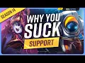 Waarom JIJ SLECHT BENT IN SUPPORT (en hoe je dat kunt oplossen) - League of Legends