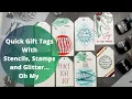 Quick Easy Holiday Gift Tags Easy Holiday Gift Tag Ideas Easy Holiday Gift Tags DIY