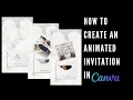 Lagu How to Create an Animated Invitation in Canva
