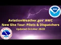Aviation Weather Center aviationweather gov Updated Website New Tour 2023 for Pilots Dispatchers