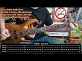 THE DAMNED - New rose 🌹 (BASS TABS) [lyrics + PDF]