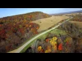 Dubuque and Mississippi River Fall Scenes 4K