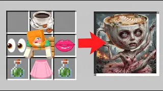 ITALIAN BRAINROT : Craft Zombie Ballerina Cappuccina in Minecraft? ITALIAN BRAINROT Animation