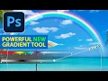 NEW Gradients easily make a RAINBOW in Photoshop