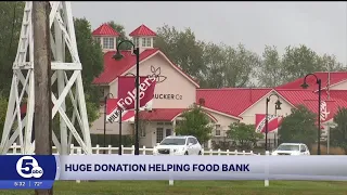 J M Smucker Company gives Akron-Canton Regional Foodbank largest donation ever