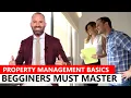 11 Property Management Training Basics Beginners MUST Master