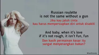 lady gaga poker face lirik terjemahan