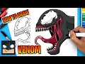 How to Draw Venom Step by Step Art Lesson for Beginners