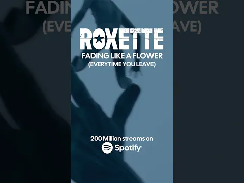 200 Million streams! Thank you so much for listening and keeping the magic alive! ❤️🎶 #Roxette40