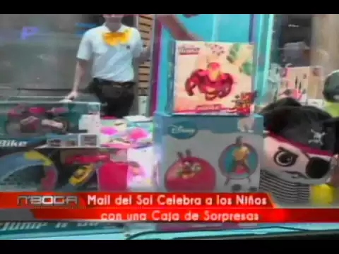 Mall del Sol celebra a los niños con una caja de sorpresas
