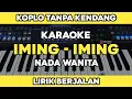 Download Lagu Iming Iming - Tanpa Kendang Karaoke Nada Wanita Lirik Berjalan | Yamaha SX600