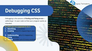Debugging CSS - Step 6