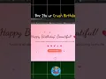 Lagu Wishing a birthday with an amazing animated code |HTML | CSS