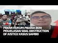Download Lagu Pengamatan Pakar Hukum Pidana Obstruction Of Justice Kasus Yoshua | Kabar Khusus tvOne