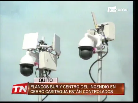 Flancos sur y centro del incendio en cerro Casitagua están controlados