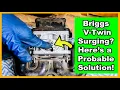 Briggs and Stratton V-Twin Surging Fix Nikki Carburetor