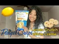 Taste Test Snack Factory Pretzel Crisps Lemon Crunch White Creme