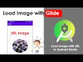 How to load a image from a URL in Imageview Glide in android studio Round Imageview in Gilde
